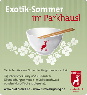 Biergartenwinter im Parkhäusl